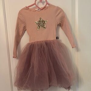 Starry Pink and Gold Kids Costume